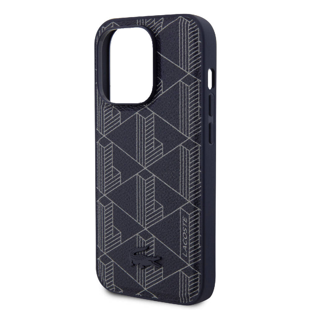 Lacoste iPhone 15 Pro Orjinal Lisanslı Magsafe Şarj Özellikli PU Deri Görünümlü Karışık Monogram Desenli Telefon Kılılfı - 12 Lacoste iPhone 15 Pro Orjinal Lisanslı Magsafe Şarj Özellikli PU Deri Görünümlü Karışık Monogram Desenli Telefon Kılılfı - 12